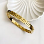 Anti-Tarnish Stainless Steel Cuff Bracelet