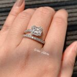 Classic Silver Solitaire Adjustable Ring