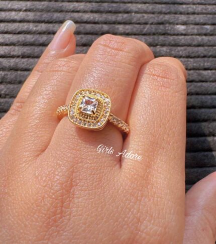 "Stylish & Adjustable Ring."