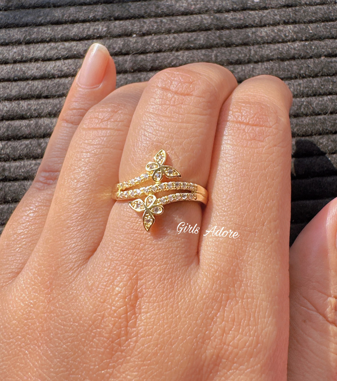 Finger-Ring-0064 Exclusive Diamond Cut Finger Ring - Image 1