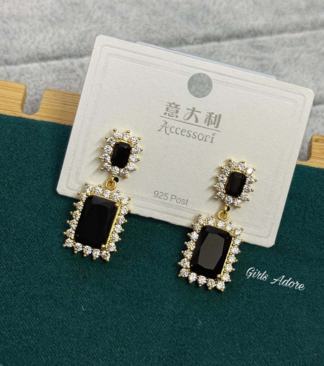 Earring-040 Diamond Cut Earring - Image 1