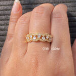 Exclusive Diamond Cut Finger Ring