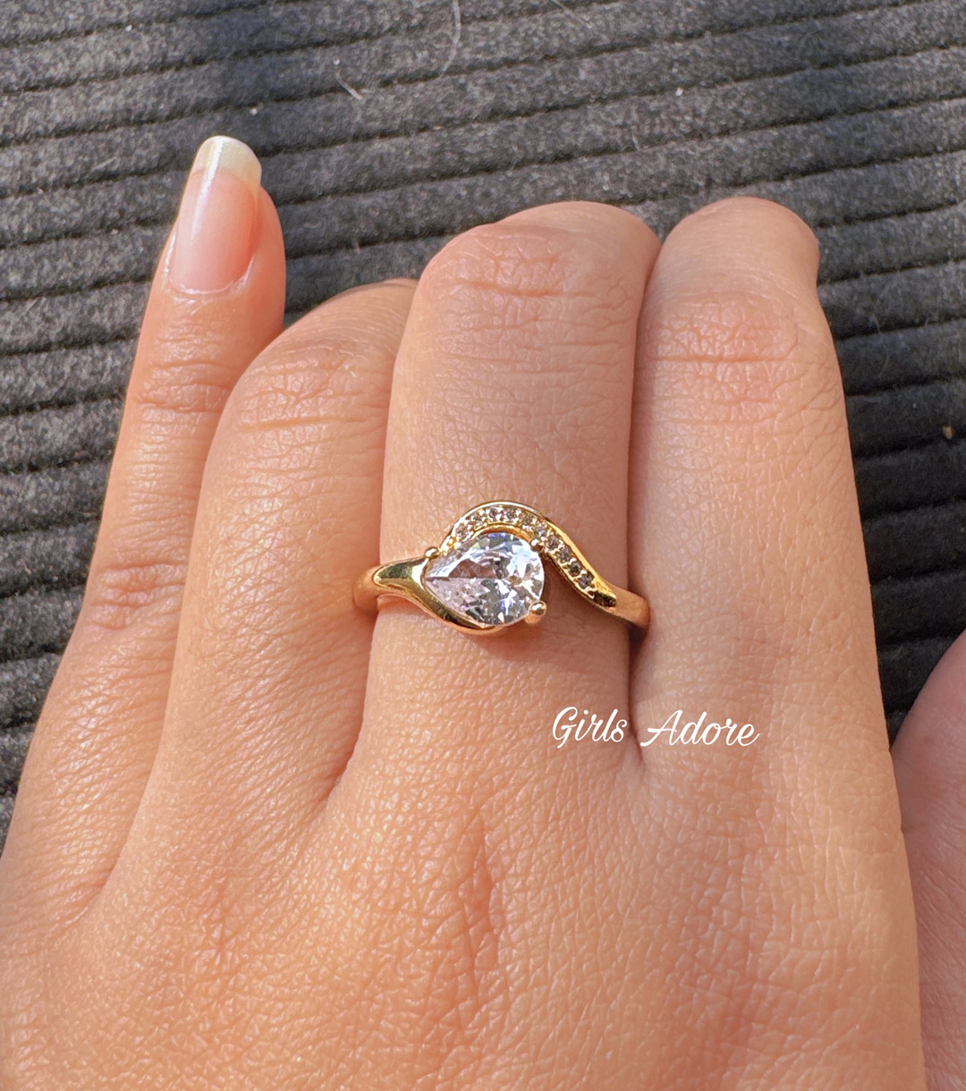 Gar-191 Exclusive Diamond Cut Finger Ring - Image 1