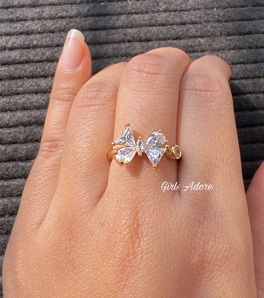 Gar-196 Exclusive Diamond Cut Finger Ring - Image 1