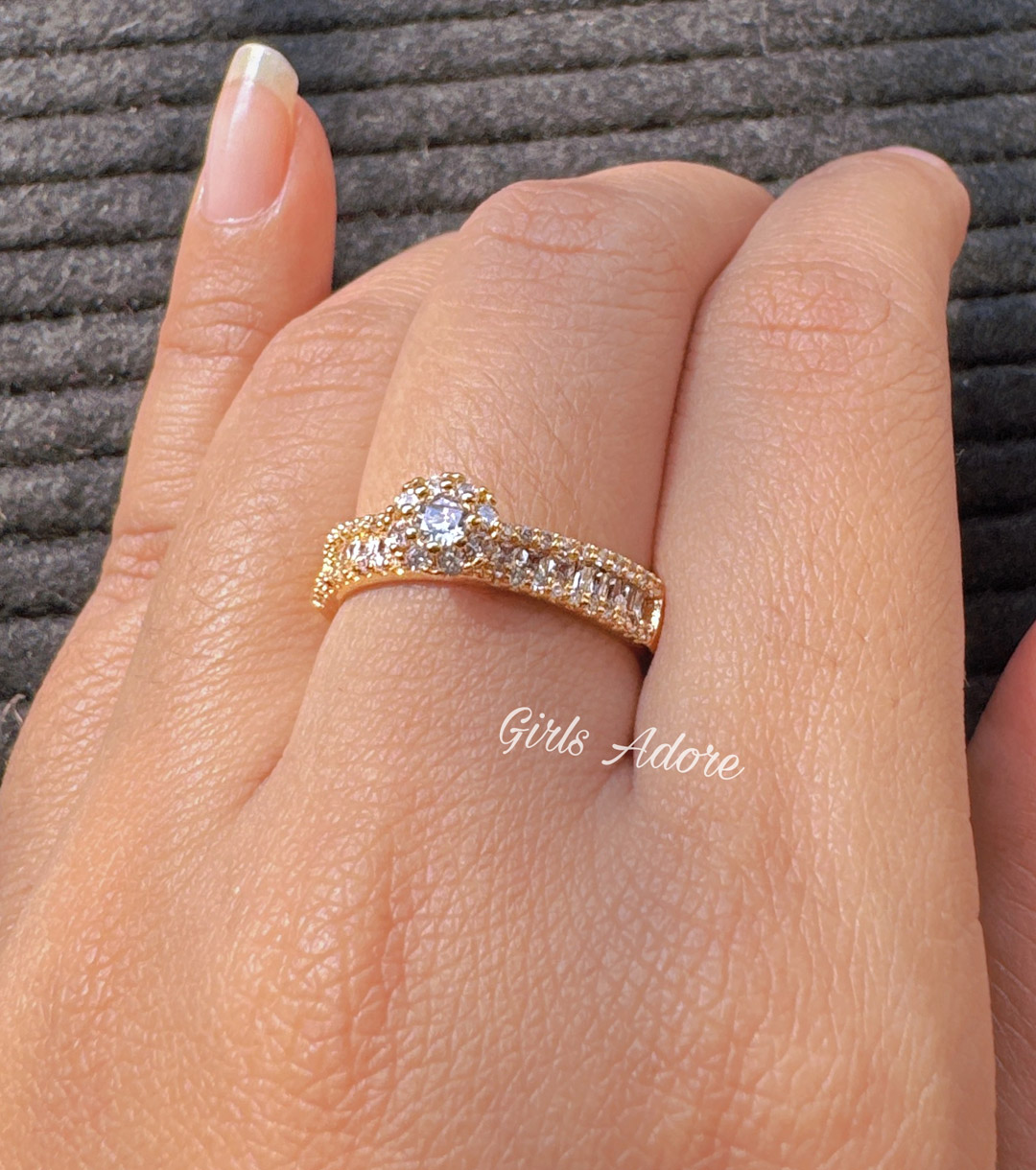 Gar-197 Exclusive Diamond Cut Finger Ring - Image 1