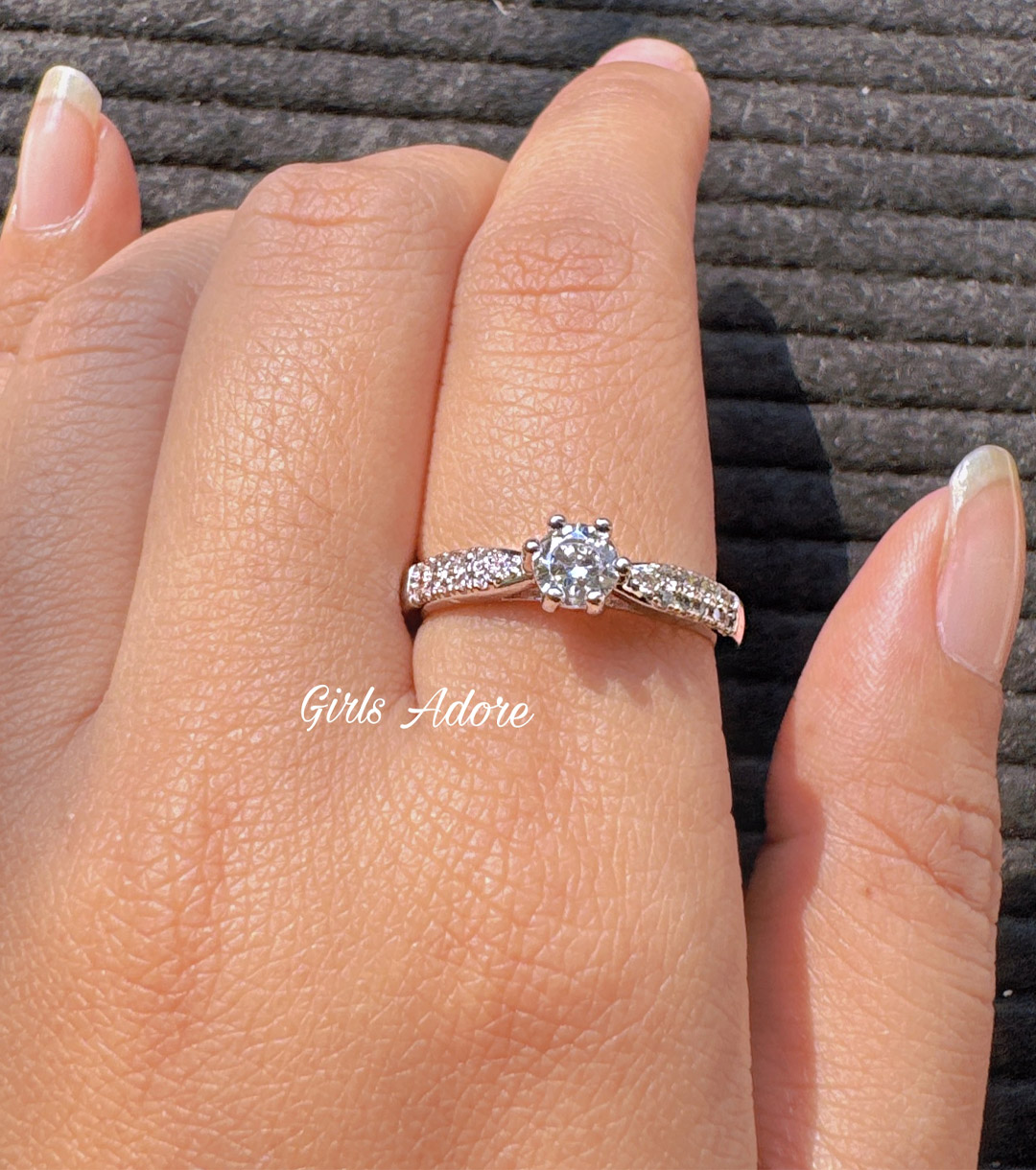 Gar-213 Exclusive Diamond Cut Finger Ring - Image 1