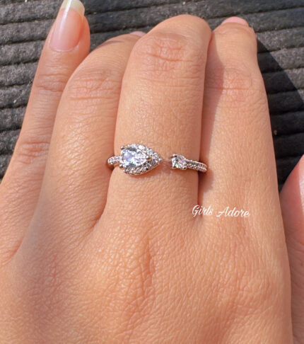 Exclusive Diamond Cut Finger Ring