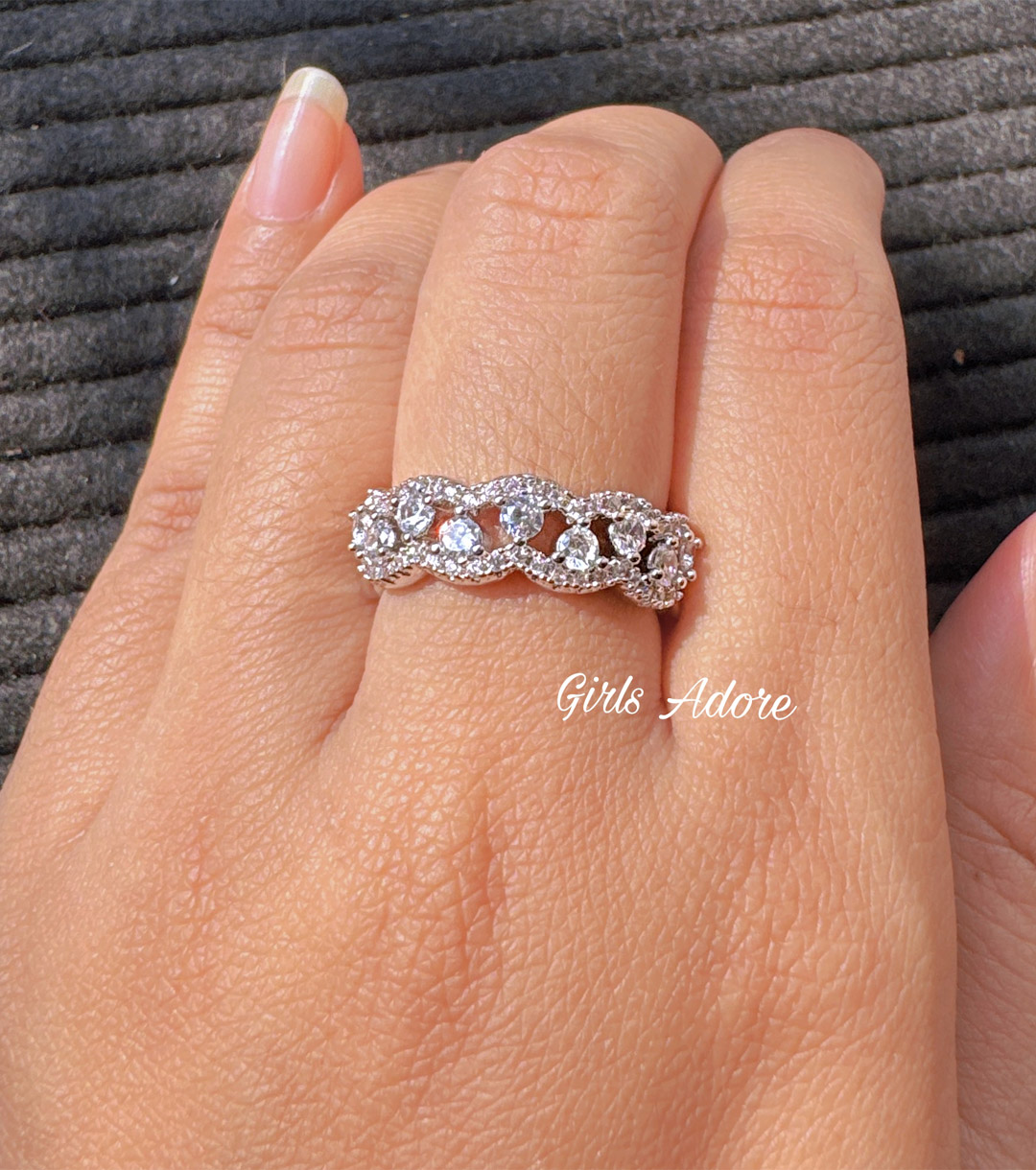 Gar-232 Exclusive Diamond Cut Finger Ring - Image 1