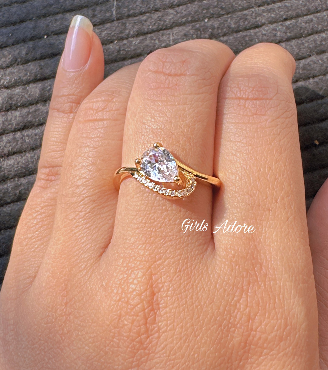 Gar-237 Exclusive Diamond Cut Finger Ring - Image 1