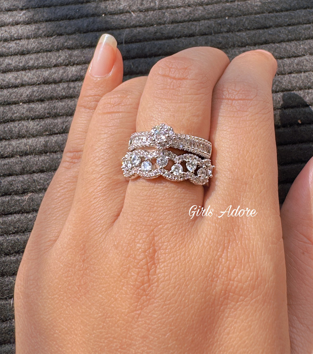 Gar-259 Exclusive Diamond Cut Finger Ring - Image 1