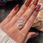 High Quality Silver Floral Premium Ring