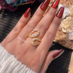 High Quality Gold Floral Premium Ring