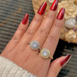 Eid Radiance Cushion Halo Ring