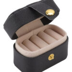 PU Leather Mini Rings Storage Box