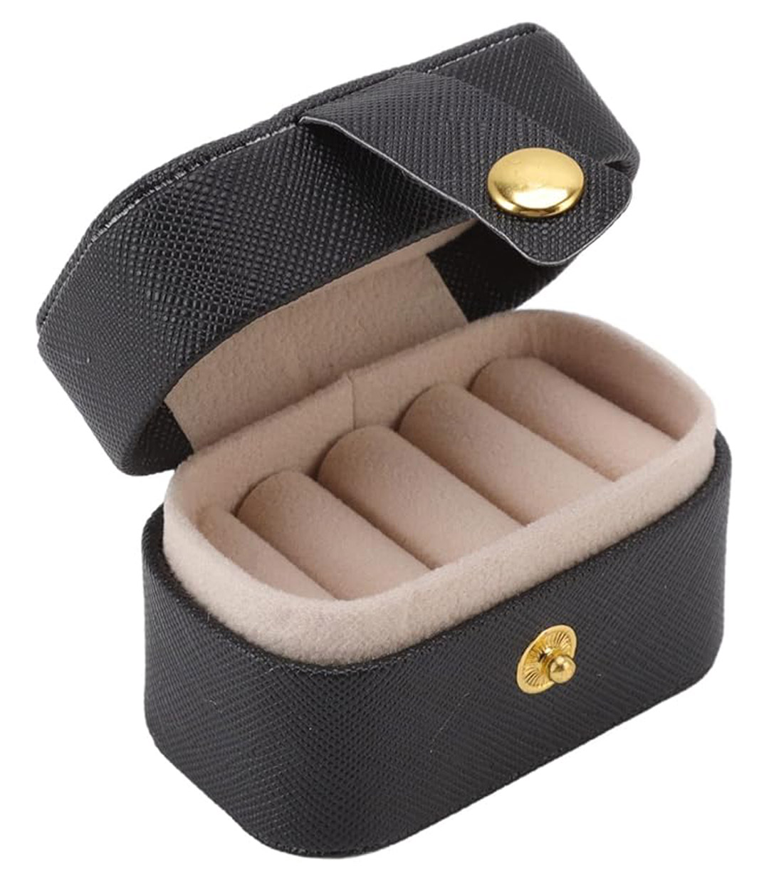 box-1 PU Leather Mini Rings Storage Box - Image 1