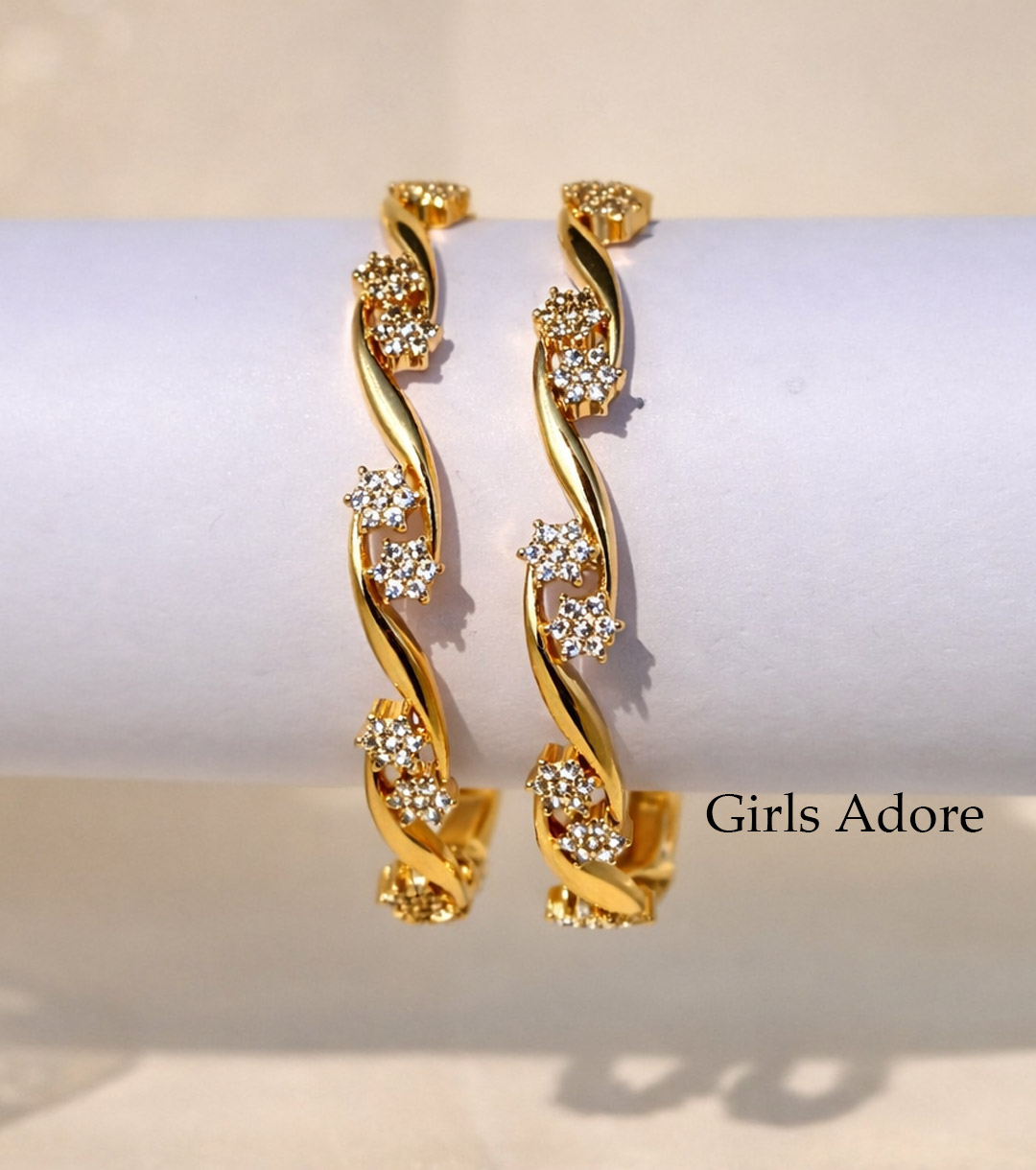 Gab-10 - Copy Royal Taiyeba Gold Plated High Quality Bangle - Image 1