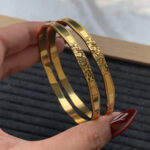 Traditional Taiyeeba Gold Bangles