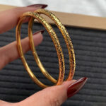 Traditional Taiyeeba Gold Bangles