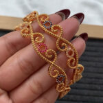Traditional Taiyeeba Gold Bangles