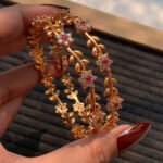 Traditional Taiyeeba Gold Bangles