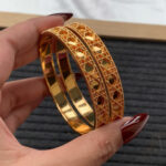 Traditional Taiyeeba Gold Bangles