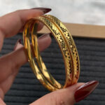 Traditional Taiyeeba Gold Bangles