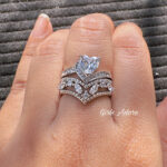 Crystal Vine Adjustable Two Ring