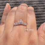 Crystal Vine Adjustable Ring