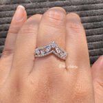 Crystal Vine Adjustable Ring