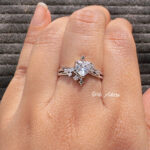 Crystal Vine Adjustable Ring