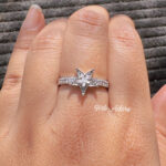 Crystal Vine Adjustable Ring