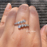 Crystal Vine Adjustable Ring