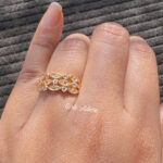 Crystal Vine Adjustable Ring