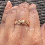 Crystal Vine Adjustable Ring