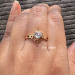 Crystal Vine Adjustable Ring