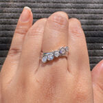 Crystal Vine Adjustable Ring