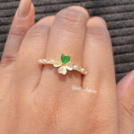 Multicolor Sparkle Adjustble Ring