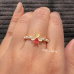 Multicolor Sparkle Adjustable Ring