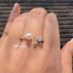 Sparkle Multi Colour Adjustable Ring