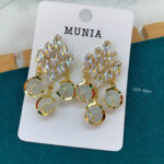 High Quality Diamond Cut earring