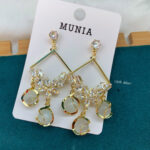 High Quality Diamond Cut earring