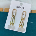 High Quality Diamond Cut earring