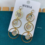High Quality Diamond Cut earring