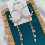 High Quality Diamond Cut earring
