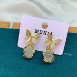 High Quality Diamond cut earring