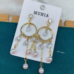 High Quality Diamond cut earring
