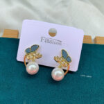 High Quality Diamond cut earring