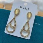 High Quality Diamond Cut earring