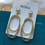 High Quality Diamond Cut earring