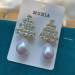 High Quality Diamond Cut earring